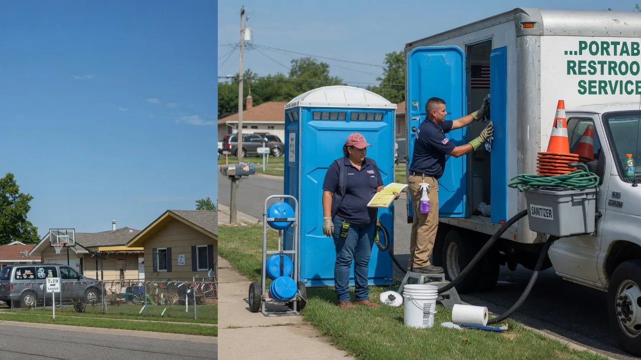 Portable Toilet Rental in Camp Dennison, OH near me